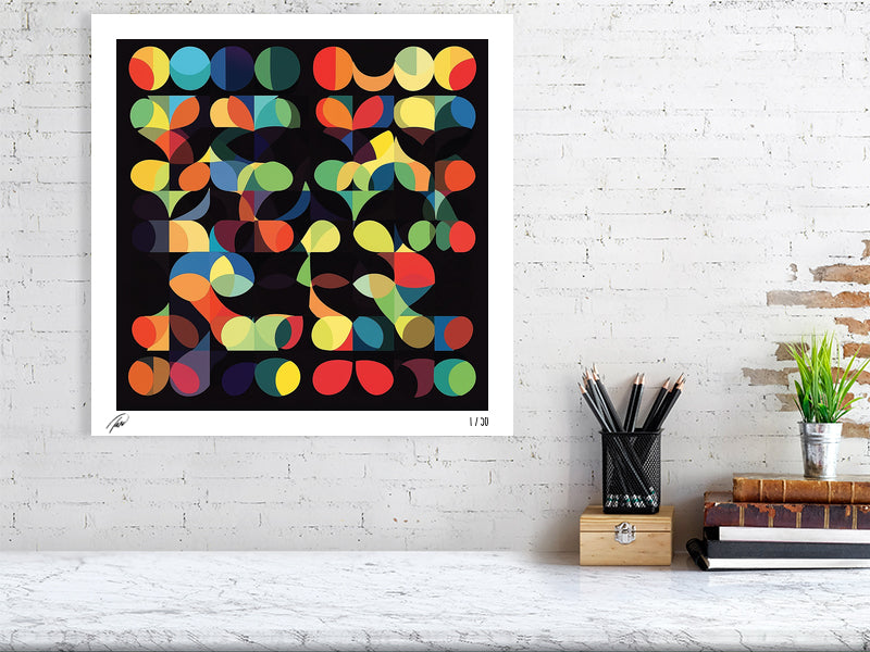 Ezra Landon Circuits on Wall Image